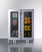 24" Built-In Dual-Zone Produce Refrigerator, ADA Compliant