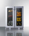 24" Built-In Dual-Zone Produce Refrigerator, ADA Compliant