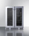 24" Built-In Dual-Zone Produce Refrigerator, ADA Compliant