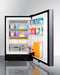21" Wide Built-In All-Freezer, ADA Compliant (Panel Not Included)