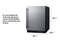 24" Wide Built-In All-Freezer, ADA Compliant