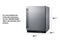 24" Wide Built-In All-Freezer, ADA Compliant