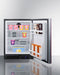 24" Wide Built-In All-Freezer, ADA Compliant (Panel Not Included)