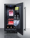 15" Wide Built-In All-Refrigerator, ADA Compliant