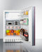 21" Wide Built-in Refrigerator-Freezer, ADA Compliant (Panel Not Included)