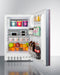 21" Wide Built-in Refrigerator-Freezer, ADA Compliant (Panel Not Included)