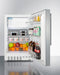 21" Wide Built-in Refrigerator-Freezer, ADA Compliant