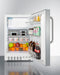 21" Wide Built-in Refrigerator-Freezer, ADA Compliant