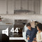 Alta 30Inch 350 MAX Blower CFM 1.5 Sones Range Hood