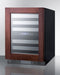 24" Wide Built-In Wine Cellar, ADA Compliant (Panel Not Included)