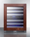 24" Wide Built-In Wine Cellar, ADA Compliant (Panel Not Included)