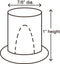 Top Hat Cuber Ice Machine, Air-cooled, Built-in Storage Bin