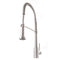 Apollo Pull Down Spring Single Handle Kitchen Faucet In Brushed Nickel