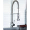 Apollo Pull Down Spring Single Handle Kitchen Faucet In Brushed Nickel