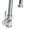 Apollo Pull Down Spring Single Handle Kitchen Faucet In Chrome