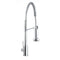 Apollo Pull Down Spring Single Handle Kitchen Faucet In Chrome