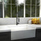 Autograph Edition Apollo Pull Down Spring Single Handle Kitchen Faucet In Matte Black