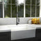 Autograph Edition Apollo Pull Down Spring Single Handle Kitchen Faucet In Matte Black