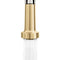Autograph Edition Apollo Pull Down Spring Single Handle Kitchen Faucet In Brushed Nickel And Champagne Bronze