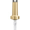 Autograph Edition Apollo Pull Down Spring Single Handle Kitchen Faucet In Brushed Nickel And Champagne Bronze
