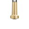 Autograph Edition Apollo Pull Down Spring Single Handle Kitchen Faucet In Brushed Nickel And Champagne Bronze