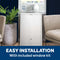 Ge® 10,000 Btu Class Smart Portable Air Conditioner For Medium Rooms Up To 450 Sq Ft. (10,400 Btu Doe)