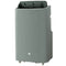 Ge® 8,500 Btu Heat/cool Portable Air Conditioner With Dehumidifier And Remote, Grey