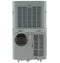 Ge® 8,500 Btu Heat/cool Portable Air Conditioner With Dehumidifier And Remote, Grey