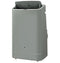 Ge® 10,500 Btu Smart Portable Air Conditioner With Dehumidifier And Remote, Grey