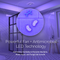 SurfaceShield™ Exhaust Fan w/ LED and Vyv™ Antimicrobial Virus Killing Violet Light, 110 CFM