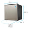 1.7 cu. ft. Compact Refrigerator