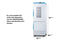28" Wide Performance Series All-Refrigerator/All-Freezer Combination