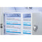 15 Cu.Ft. Upright Vaccine Refrigerator with Interior Lockers