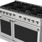 48 Inch Gas Range Contemporary Professional