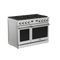 48 Inch Liquid Propane Range Contemporary Professional