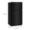 33-Inch Wide Top-Freezer Refrigerator With Dual Crisper Drawers—21 Cu. Ft.