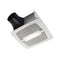 Roomside Series 80 CFM 2.0 Sones Ventilation Fan Light