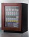 24" Wide Built-In Beverage Center, ADA Compliant (Panel Not Included)