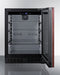24" Wide Built-In Beverage Center, ADA Compliant (Panel Not Included)