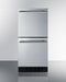 15" Wide 2-Drawer All-Refrigerator, ADA Compliant