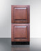 15" Wide 2-Drawer All-Refrigerator, ADA Compliant (Panels Not Included)