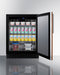 24" Wide Built-In All-Refrigerator, ADA Compliant (Panel Not Included)