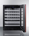 24" Wide Built-In Wine Cellar, ADA Compliant (Panel Not Included)