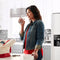 33-inch Side-by-Side Refrigerator with Dual Pad External Ice and Water Dispenser