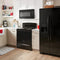 36-inch Wide Side-by-Side Refrigerator with Dual Pad External Ice and Water Dispenser - 25 Cu. Ft.