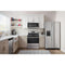 36-inch Wide Side-by-Side Refrigerator with Dual Pad External Ice and Water Dispenser - 25 Cu. Ft.