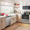 36-inch Wide Side-by-Side Refrigerator with Dual Pad External Ice and Water Dispenser - 25 Cu. Ft.
