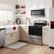 36-inch Wide Side-by-Side Refrigerator with Dual Pad External Ice and Water Dispenser - 25 Cu. Ft.