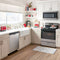 36-inch Wide Side-by-Side Refrigerator with Dual Pad External Ice and Water Dispenser - 25 Cu. Ft.