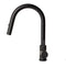 Autograph Edition Arthur Pull Down Single Handle Kitchen Faucet In Matte Black